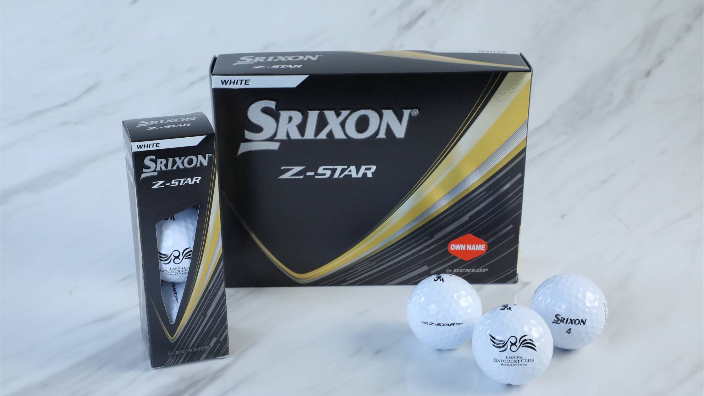 ラグーナベイコート俱楽部 オリジナルゴルフボール SRIXON