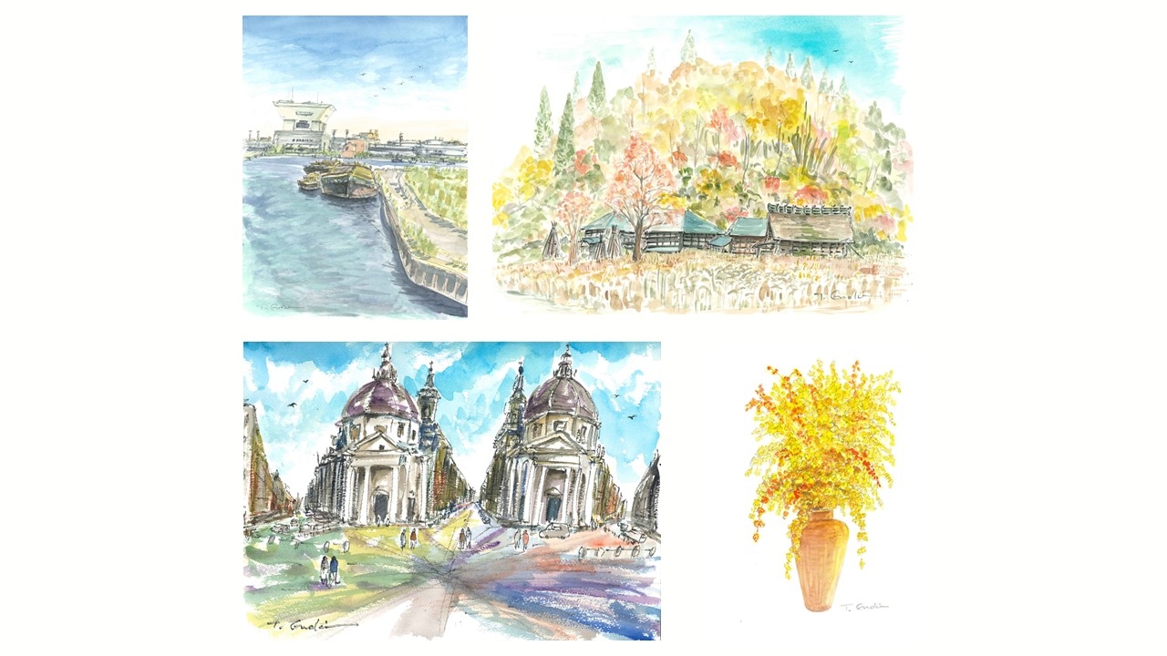 榎木孝明氏 水彩画原画展＆トークショー｜おすすめ情報