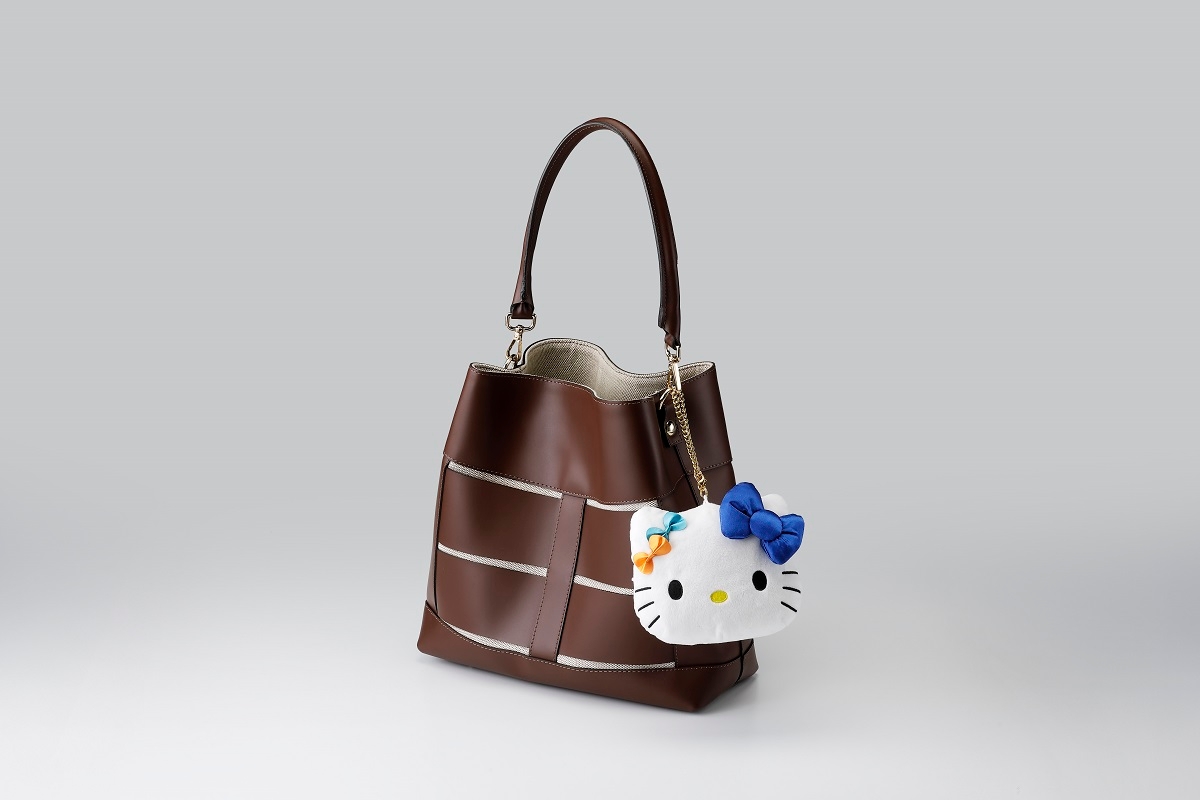 ハローキティ フェイスマスコットホルダー＆エコバッグ
