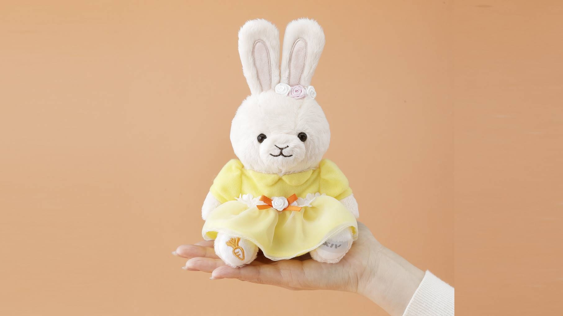 【89】ぬいぐるみ ぬい服 おまんじゅう ヘッドドレス【白 黄色 うさぎ】 ウサギぬいぐるみプラン｜おすすめ情報｜グランドエクシブ鳴門｜ホテル