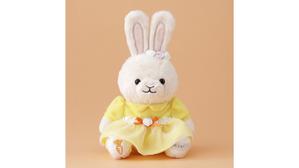 タグ付　うさぎのパペットぬいぐるみ　Alresford Crafts イギリス 本館＆アネックス】ウサギぬいぐるみプラン ｜おすすめ情報｜グランド