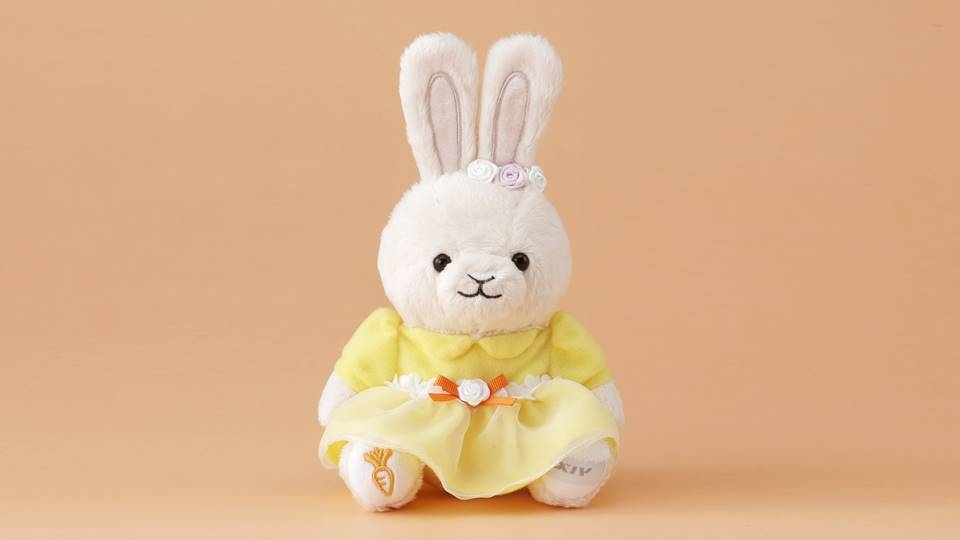 ウサギ型ぬいぐるみ 中型 クリーム色 4/15～6/30エクシブメイツ ウサギぬいぐるみプラン｜おすすめ情報